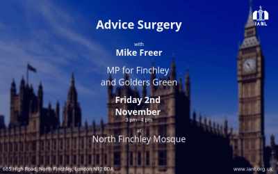 Advice Surgery – Mike Freer MP