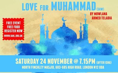 Monthly Halaqah – Love for Muhammad (SAW)