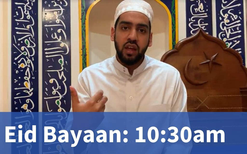 Eid Bayaan at 10:30am