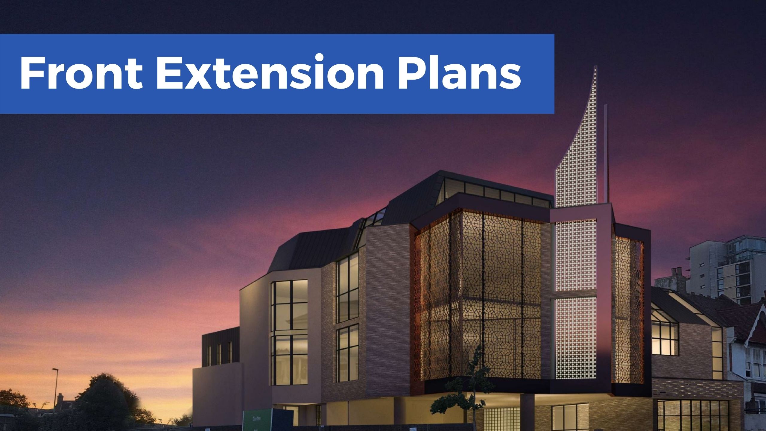 Front Extension Plans