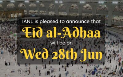 Eid-al-Adha will be on Wed 28 June