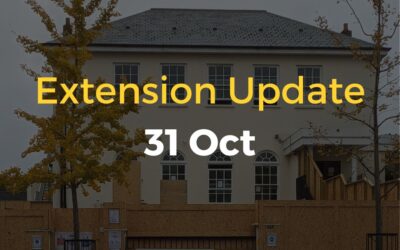 Extension Update: 31 Oct