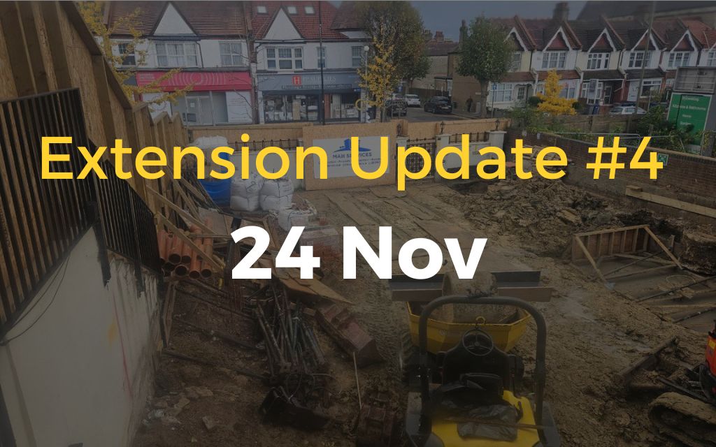 Extension Update #4 – 24 Nov