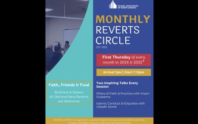 Monthly Reverts Circle – Thursday 4th July 2024. Limited Places!