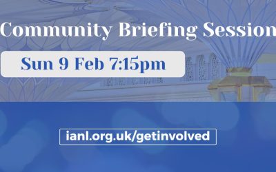 Join us for a Dinner and Community Briefing Session on 9 Feb