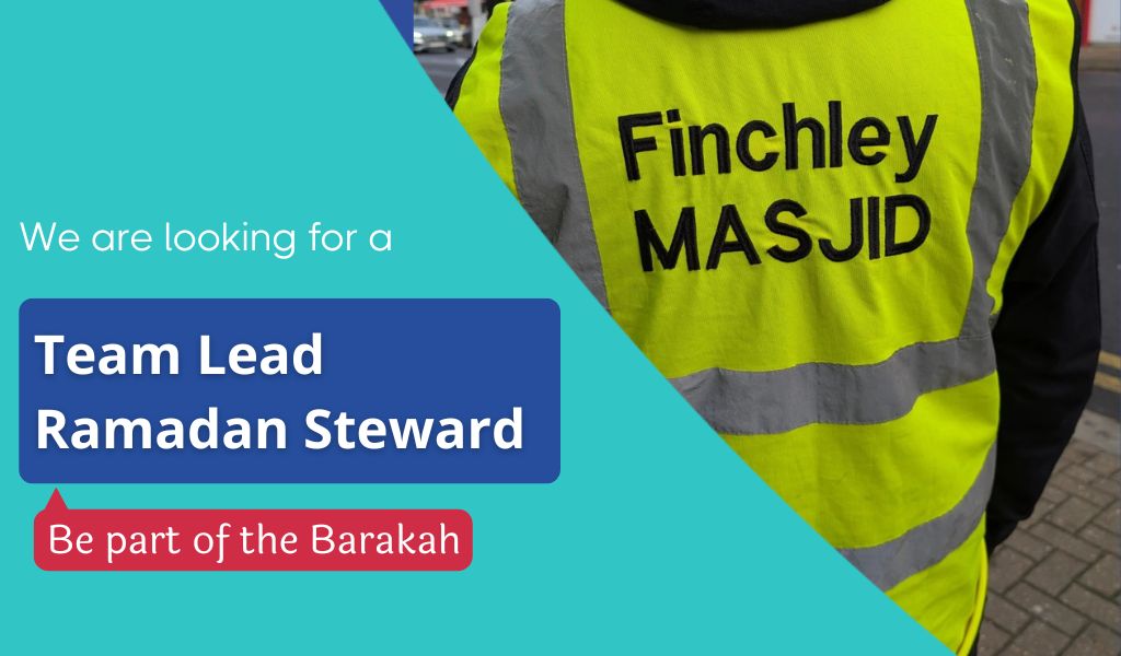 Lead Ramadan Steward Required