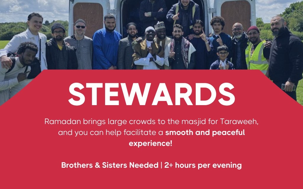 Ramadan Volunteer: Steward