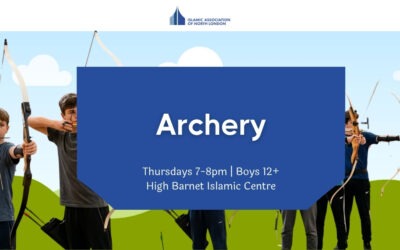 Archery at High Barnet Islamic Centre: Weekly Sessions for Boys Aged 12+