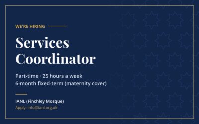 We’re Hiring: Services Coordinator (Part-Time, Maternity Cover)